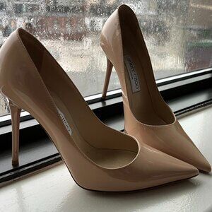 Jimmy Choo London Romy Patent Leather High Heels